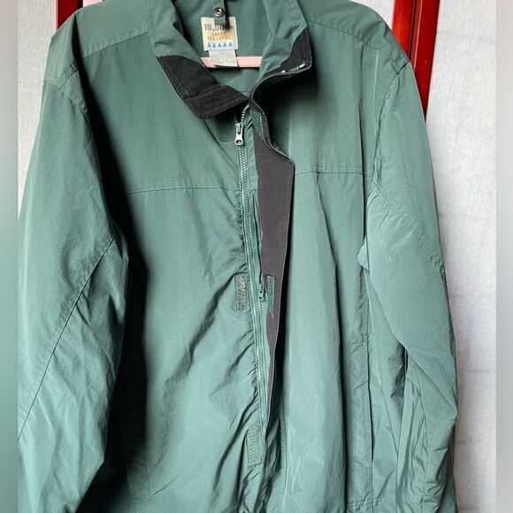 10,000 Ft Above Sea Level Men’s Green Full Zip Lightweight Jacket (XL) - Picture 14 of 14